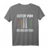 Lustiges Gärtner T-Shirt mit Spruch 'Leiter Rechenzentrum!' – Perfektes Outfit für Hobbygärtner, Gärtnerinnen und Gartenchefs