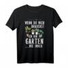 Garten Geschenk Damen Floristin Hobbygärtner T-Shirt mit Blumenmotiv für Gartenliebhaber und Landschaftsgärtner