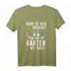 Garten Geschenk Damen Floristin Hobbygärtner T-Shirt mit Blumenmotiv für Gartenliebhaber und Landschaftsgärtner