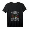 Damen Gärtner T-Shirt mit Spruch 'Studieren Kann jeder Gärtnern nur die Besten' – Lustiges Gartenmotiv für Hobbygärtner & Landschaftsgärtner