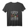 Damen Gärtner T-Shirt mit Spruch 'Studieren Kann jeder Gärtnern nur die Besten' – Lustiges Gartenmotiv für Hobbygärtner & Landschaftsgärtner