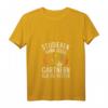 Damen Gärtner T-Shirt mit Spruch 'Studieren Kann jeder Gärtnern nur die Besten' – Lustiges Gartenmotiv für Hobbygärtner & Landschaftsgärtner