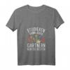 Damen Gärtner T-Shirt mit Spruch 'Studieren Kann jeder Gärtnern nur die Besten' – Lustiges Gartenmotiv für Hobbygärtner & Landschaftsgärtner