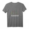 Damen Rechenzentrum Gartenarbeit T-Shirt mit V-Ausschnitt – Lustiges Gärtnergeschenk für Hobbygärtner, Landschaftsbauer & Gartenfreunde zu Muttertag & Vatertag