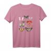 Damen Schmetterlinge Shirt im Retro / Vintage Design - Perfektes Geschenk für Naturliebhaberinnen, Gartenfans & Freunde