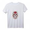 Mexikanischer Bunter Totenkopf Blumen Rosen Hippie-Kostüm Tank Top – Perfekt für Fasching, Karneval & Blumenliebhaberinnen