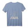 Wildblume Buchliebhaberin lesen T-Shirt – Blumenmotive für Frauen, die Bücher lieben