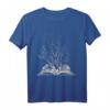 Wildblume Buchliebhaberin lesen T-Shirt – Blumenmotive für Frauen, die Bücher lieben