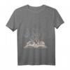 Wildblume Buchliebhaberin lesen T-Shirt – Blumenmotive für Frauen, die Bücher lieben