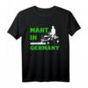 MÄHT IN GERMANY Rasenmäher T-Shirt – Lustiges Gärtner Geschenk für Hobby-Gärtner, Geburtstag & Weihnachten