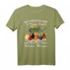 Ich möchte nur in meinem Garten arbeiten Hühner Gärtner T-Shirt – Lustiges Geschenk für Hobbygärtner, Landwirte & Hühnerliebhaber