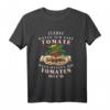 Garten Tomaten-Spruch gefangen von der Tomate T-Shirt – Perfekt für Hobbygärtner, Tomatenliebhaber & Gartenfreunde beim Anbauen, Ernten & Gartenarbeit