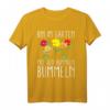 Bin im Garten mit den Hummeln bummeln - Lustiges Gärtner T-Shirt für Hobby-Gärtner, Oma, Opa, Mama & Papa