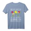 Bin im Garten mit den Hummeln bummeln - Lustiges Gärtner T-Shirt für Hobby-Gärtner, Oma, Opa, Mama & Papa
