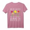Bin im Garten mit den Hummeln bummeln - Lustiges Gärtner T-Shirt für Hobby-Gärtner, Oma, Opa, Mama & Papa