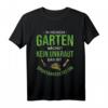Kein Unkraut Spontanvegetation Gärtner Garten T-Shirt - Lustiges Hobbygärtner T-Shirt für Gartenarbeit & Gartenfreunde