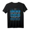 Ein Gärtner hört nicht auf wenn er müde ist, Handwerker T-Shirt – Lustiges Geburtstagsgeschenk für 40-Jährige
