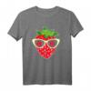 Süße Erdbeeren Beerenliebhaber Veganes Gärtner T-Shirt – Perfekt für Erdbeerfans, Halloween & Geburtstag als originelles Geschenk