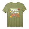 Beruf Gärtner Hobbygärtner Achtung Freilaufender Gärtner T-Shirt – Witziges Gartenoutfit für Geburtstag & Weihnachten