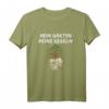 Mein Garten meine Regeln Totenkopf Garten Geschenk Gärtner T-Shirt – Perfekt für Hobbygärtner, Landschaftsgärtner & Gartenliebhaber als Weihnachts- oder Geburtstagsgeschenk