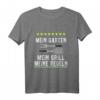 Gärtner - Mein Garten Mein Grill Meine Regeln T-Shirt für Herren & Rentner – Perfektes Gartengeschenk für Hobbygärtner und Grillfans