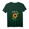 Damen Garten Fee Sonnenblume Pflanzen Blumen Gärtner T-Shirt mit V-Ausschnitt – Perfekt für Hobby- und Landschaftsgärtner, Blumenliebhaber & Gartenfreunde