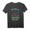 Lustiges Gärtner Gärtnerin Spruch T-Shirt - Der Chef im Garten bin ich, ideales Geschenk für Hobbygärtner zu Geburtstag & Weihnachten