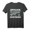 Endlich Rentner T-Shirt – Zeit zum Gärtnern | Geschenkidee für Ruhestand, Hobby-Gärtner & Naturfreunde