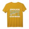 Endlich Rentner T-Shirt – Zeit zum Gärtnern | Geschenkidee für Ruhestand, Hobby-Gärtner & Naturfreunde
