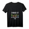 Damen Kaktus T-Shirt mit V-Ausschnitt - Lustiges Geschenk für Kakteenliebhaberinnen & Gärtnerinnen