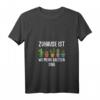 Damen Kaktus T-Shirt mit V-Ausschnitt - Lustiges Geschenk für Kakteenliebhaberinnen & Gärtnerinnen