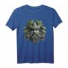 Green Man Mythologie T-Shirt für Herren, Damen & Kinder – Natur- und Gartenmotiv mit heidnischer Symbolik