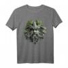 Green Man Mythologie T-Shirt für Herren, Damen & Kinder – Natur- und Gartenmotiv mit heidnischer Symbolik