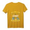 Damen Gärtner T-Shirt - Ich bin der Chef im Garten mit V-Ausschnitt für Hobbygärtnerinnen & Schrebergartenliebhaberinnen