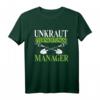 Unkraut Vernichtungs Manager Gartenarbeit T-Shirt - Lustiges Retro Gärtner Shirt für Hobby- und Landschaftsgärtner