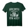 Mein Garten meine Regeln Gärtner T-Shirt mit Gießkanne - Lustiges Geschenk für Hobbygärtner, Landschaftsgärtner & Gartenliebhaber zu Weihnachten & Geburtstag