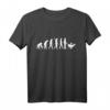 Evolution Gärtner T-Shirt mit Schubkarre – Lustiges Gartenarbeit Shirt für Hobbygärtner und Gartenprofis