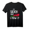Gärtner Gärtnerin Rasenmäher T-Shirt - Lustiges Geschenk für Männer und Frauen, perfekt für Geburtstag, Valentinstag, Ostern & Weihnachten