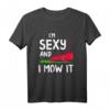 Gärtner Gärtnerin Rasenmäher T-Shirt - Lustiges Geschenk für Männer und Frauen, perfekt für Geburtstag, Valentinstag, Ostern & Weihnachten
