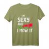 Gärtner Gärtnerin Rasenmäher T-Shirt - Lustiges Geschenk für Männer und Frauen, perfekt für Geburtstag, Valentinstag, Ostern & Weihnachten