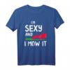 Gärtner Gärtnerin Rasenmäher T-Shirt - Lustiges Geschenk für Männer und Frauen, perfekt für Geburtstag, Valentinstag, Ostern & Weihnachten