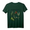 Herbology the art of herbs T-Shirt mit Thymian, Rosmarin, Basilikum & Kamille – Klassisch geschnitten, doppelt genähter Saum für Natur- und Kräuterliebhaber