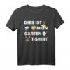 Mein Garten Shirt Blumen Gärtner Pflanzen Hobby T-Shirt - Lustiges Geschenk für Hobbygärtner, Naturfreunde & Gartenliebhaber
