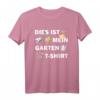 Mein Garten Shirt Blumen Gärtner Pflanzen Hobby T-Shirt - Lustiges Geschenk für Hobbygärtner, Naturfreunde & Gartenliebhaber