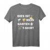 Mein Garten Shirt Blumen Gärtner Pflanzen Hobby T-Shirt - Lustiges Geschenk für Hobbygärtner, Naturfreunde & Gartenliebhaber