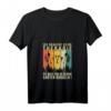 Damen Gärtner Ich Brauche Keine Therapie Vintage T-Shirt mit V-Ausschnitt – Lustiges Gartenmotiv für Natur- und Hobbygärtner