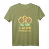 Damen Garten Prinzessin Gärtner Gärtnerin Geschenk T-Shirt – Perfektes Gartenoutfit mit Blumen Spruch für Frauen