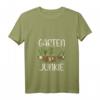 Damen Vintage Garten T-Shirt mit Gemüse Sprüchen – Lustiges Gärtner Outfit für Hobbygärtnerinnen & Veganer
