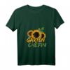 Damen Garten Chefin Gärtnerin T-Shirt mit V-Ausschnitt – Ruhestand Geschenk für Hobbygärtnerinnen & Gartenliebhaber