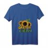 Damen Garten Chefin Gärtnerin T-Shirt mit V-Ausschnitt – Ruhestand Geschenk für Hobbygärtnerinnen & Gartenliebhaber
